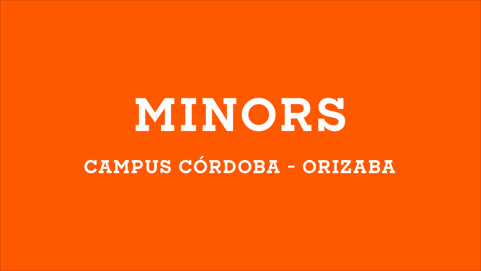 MINORS CORDOBA