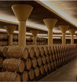 Barricas de vino.