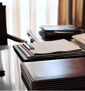 Escritorio de abogado en derecho corporativo