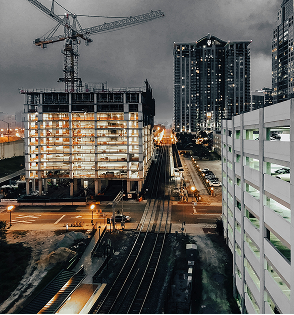 Construcción de edificio.