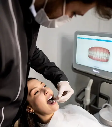 Dentista en ortodoncia digital