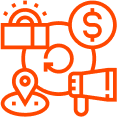 Icono marca y estrategia